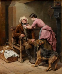 Vorbereitung für den Markt, 1888