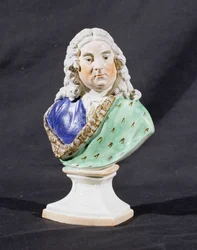Staffordshire-Porträtbüste von George Frederick Handel
