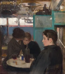 Innenansicht des Moulin de la Galette