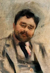 Porträt von Isaac Albeniz im Alter von 34 Jahren (Detail)