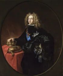 Akademische Kunst: Porträt von Philipp V. (1683-1746), König von Spanien