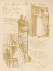 Der Schirm im Abstellraum, 1886