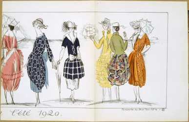 Kleider für den Sommer 1920