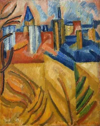 Die Dächer von der Rue Seguier gesehen