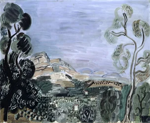 Die Bucht von Saint-Jeannet, um 1922-23