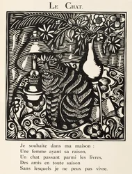 Die Katze, Illustration aus 