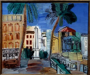 Ansicht des Obelisken in Hyeres