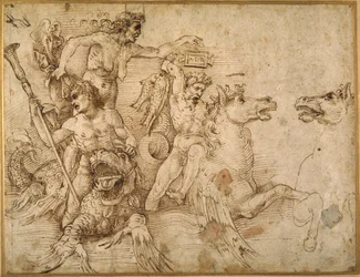 Schlacht der Tritonen, nach Andrea Mantegna