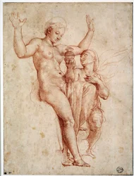 Psyche präsentiert Venus das Wasser des Styx