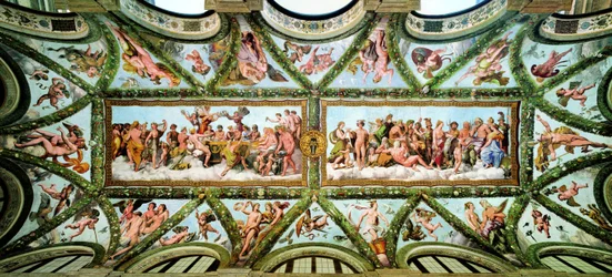 Loggia von Amor und Psyche, Villa Farnesina, 1517-1518.