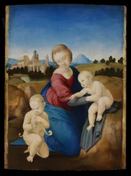 Madonna mit Kind und dem Johannesknaben