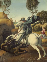 Sankt Georg und der Drache, ca. 1506