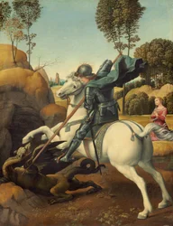 Sankt Georg und der Drache, ca. 1506