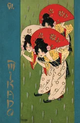 Geishas, ca. 1900 (Illustration)