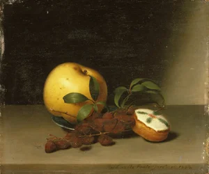 Stillleben mit Kuchen, 1822