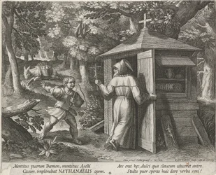 Heiliger Bartholomäus als Einsiedler