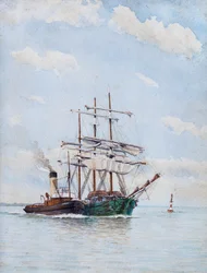 Vor Blaye, Drei Masten und Schlepper