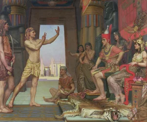 Joseph deutet den Traum des Pharao
