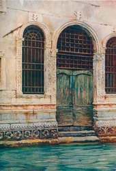 Ein Renaissance-Türrahmen, Venedig