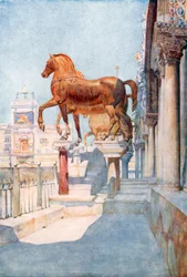 Die Pferde von San Marco, Blick nach Norden