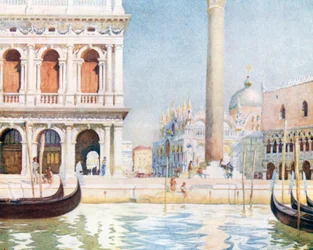 Die Bibliothek, Piazzetta