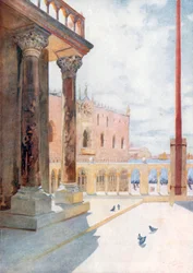 Blick von der Galerie von San Marco