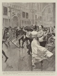 Die Volljährigkeit des Herzogs von Marlborough, der Ball im Blenheim Palace