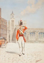 Offizier der Scots Guards