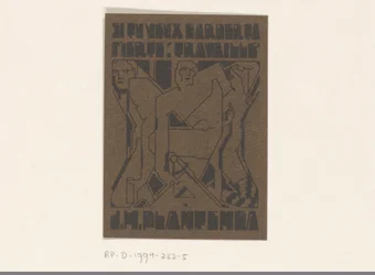 Ex Libris von J.H. Plantenga