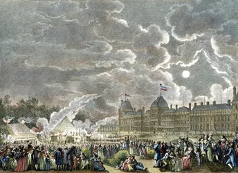 Zeremonie für die Märtyrer von 1792. 1794-1804 (Gravur)