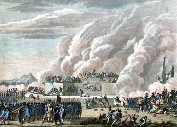 Schießen auf dem Marsfeld
