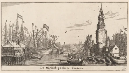 Der Haringpakkers-Turm in Amsterdam