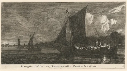 Die Nachtboote nach Den Haag, Delft und Amsterdam