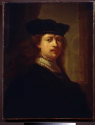 Porträt des Malers Harmenszoon van Rijn genannt Rembrandt