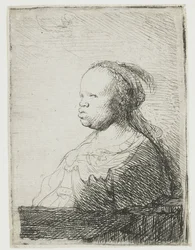 Afrikanische Frau, 1628-32
