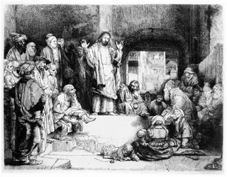 Christus predigt, ca. 1652