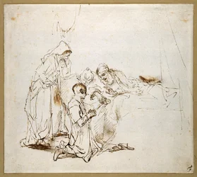 Isaak segnet Jakob
