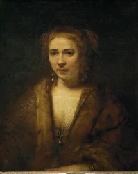 Porträt von Hendrijke Stoffels