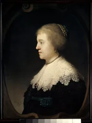 Porträt einer Frau (Saskia?)
