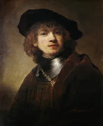 Selbstporträt am Gorgerin