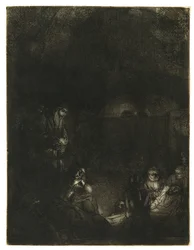 Die Grablegung, ca. 1654