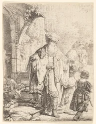 Abraham vertreibt Hagar und Ismael