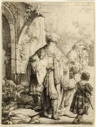 Abraham vertreibt Hagar und Ismael