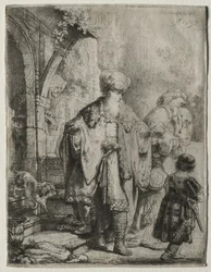 Abraham vertreibt Hagar und Ismael