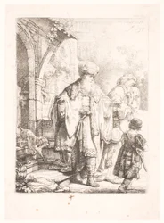 Abraham vertreibt Hagar und Ismael