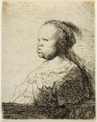 Eine afrikanische Frau