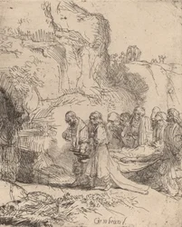 Christus wird zum Grab getragen, ca. 1645