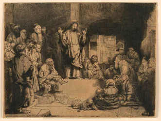 Christus predigt ("La Petite Tomb")