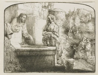 Christus und die Frau von Samaria