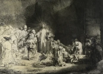Christus heilt die Kranken: der 